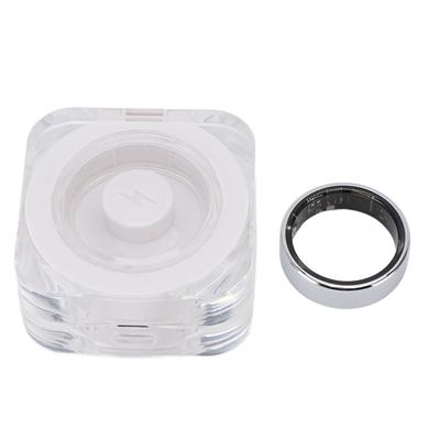 Smart Ring Health Tracker with Screen IP68 Activity Tracker Ring Touch Page Turner Gesture Control