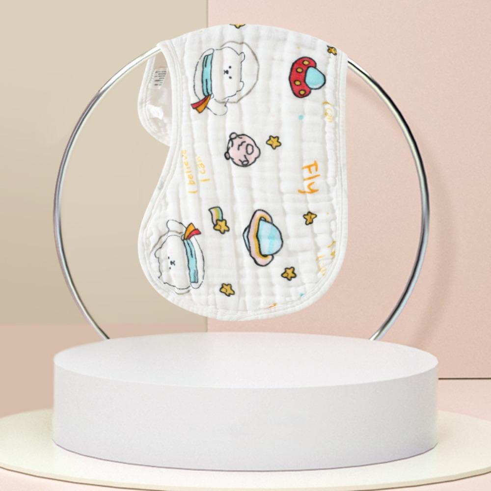 Mull-Baumwoll Baby Sabberlätzchen Weiches Material Baby Still-Lätzchen Kleinkinder Zahnen