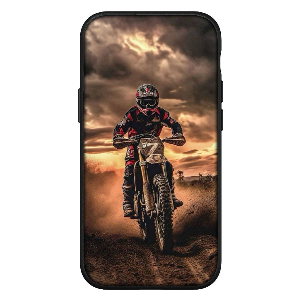 Pro Samsung Galaxy S24 S23 iPhone 15 14 Xiaomi Redmi Note 13 12 11 8 Plus 10 9 Pro Max X XR Pouzdro na telefon Plakát Moto Cross Motocykl Mobil OPPO Huawei
