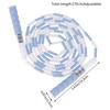 2.8M Skill Jumping Bamboo Jump Rope Pvc Beginners Soft Beaded No Tangle Segmented Fitness Workout Jump Rope Writable Names