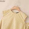ZANZEA Women Sleeveless Vest Tops and Shorts Summer Two Piece Suit Sets