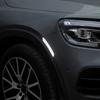 2 stücke Auto Seite Marker Aufkleber Reflektierende Trim Auto Außen Rad Augenbraue Aufkleber Aufkleber Warnung Reflektierende Band Streifen