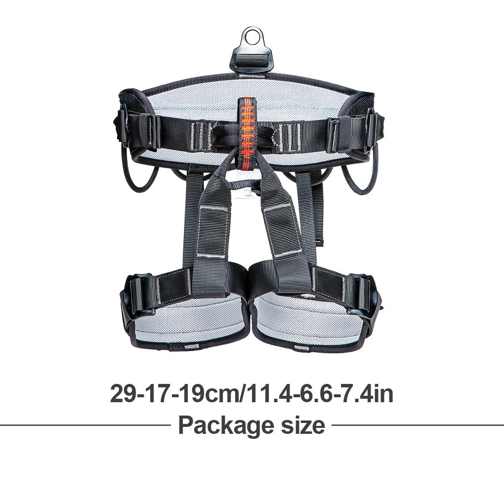 Lezecký postroj Spolehlivý Pevný Jednoduchý Nastavitelný Poloviční tělový bezpečnostní pás Ochranné vybavení pro práci ve výškách Sportovní Nošení