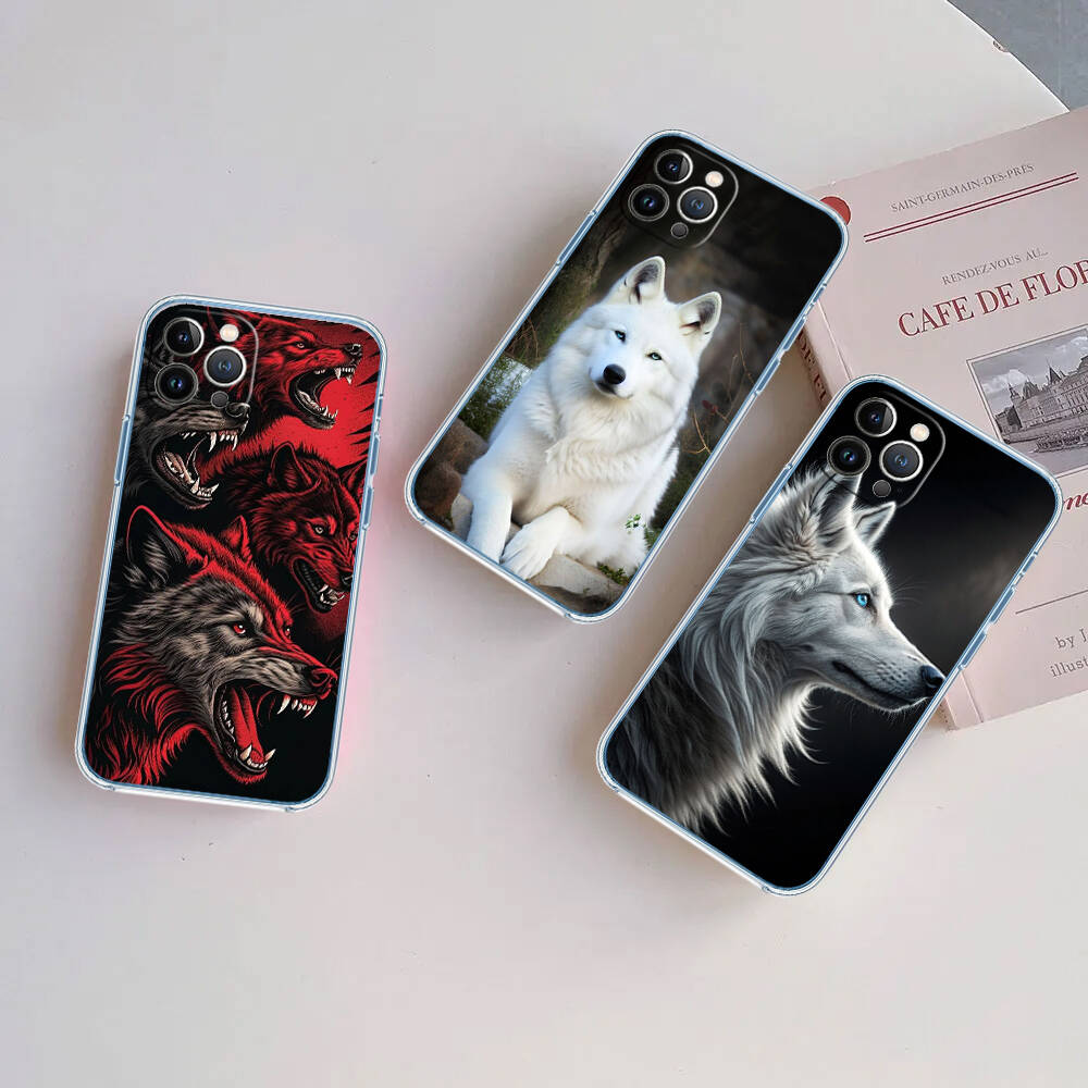 Animal Wolf Phone Case for Motorola G14 G15 G24 G30 G31 G32 G34 G41 G42 G51 G52 G50 G60S G60 G62 G72 G71 G73 G84 G85 G200 E32