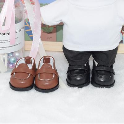 EXO Idol 20CM Cotton Doll Uniform Leather Shoes - Toy Accessories