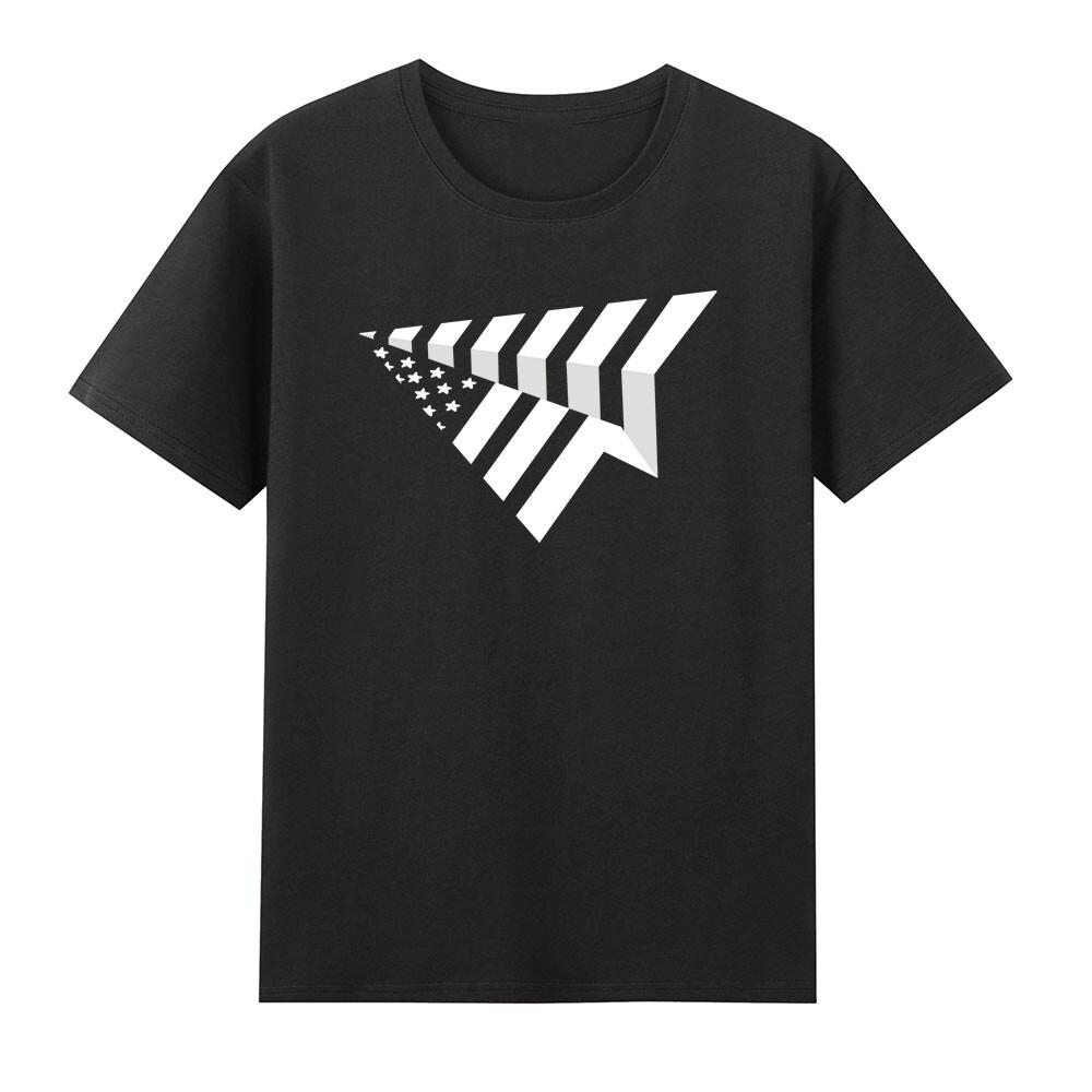 Paper Plane Usa Paper Airplane Us Flag Tshirt S