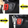 For GT86 /Subaru BRZ -23 ABS Red Tailgate Switch Frame Trim  Accessories Kit