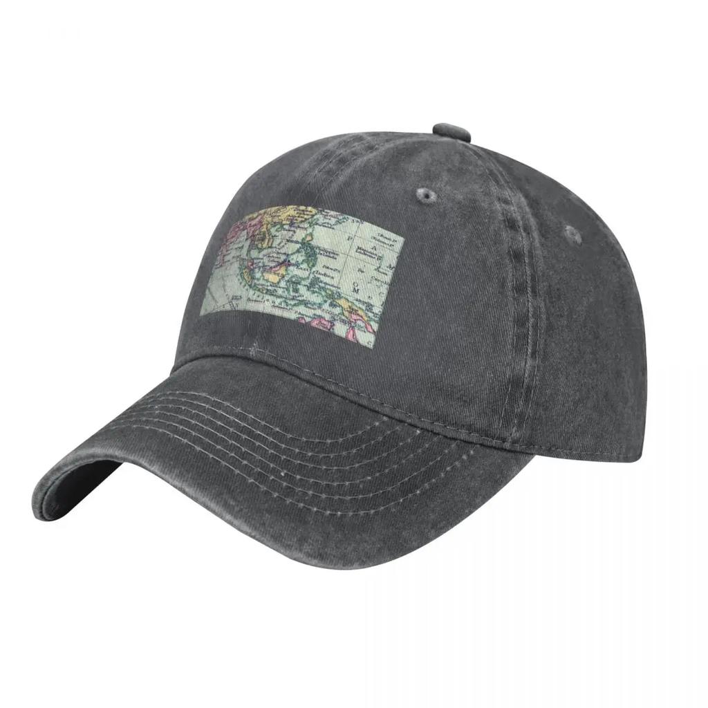 Southeast Asia Vintage Map Baseball Cap New Hat Dropshipping fashionable Thermal Visor Boy Child Womens