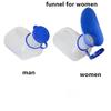1000ML Plastic Unisex Portable Mobile Urinal Toilet Aid Bottle Urinal Pee Bottle Journey Travel Kits Camping Travel Outdoor Tool