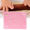 Non Stick Silicone Pastry Mat Thick Silicone Baking Mat with Msurements for Baking Rolling Pastry Dough Pizza