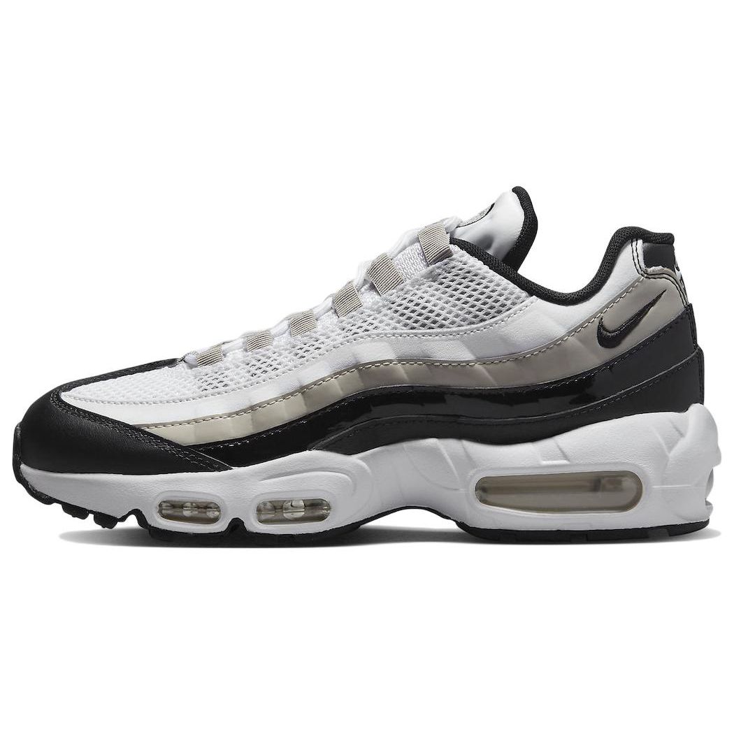 Nike Air Max 95 Light Iron Ore Schwarz Damen Sneaker Weiß University-Rot DR2550-100 37.5