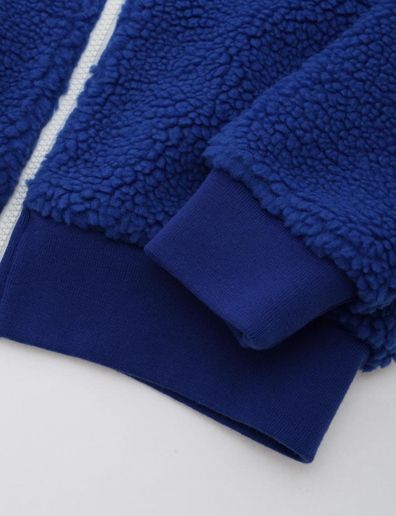 Lee Blue Big Back Logo Boa Zip Hoodie Kids' (Sizes 100-150cm)