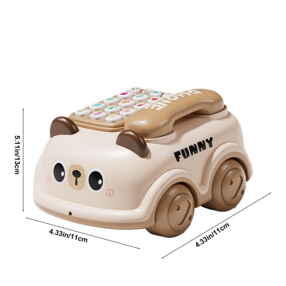 Interactive Toy Car for Toddlers 2-4, Music, Lights, Stories, Encourages Walking & Motor Skills – Christmas Gift!
