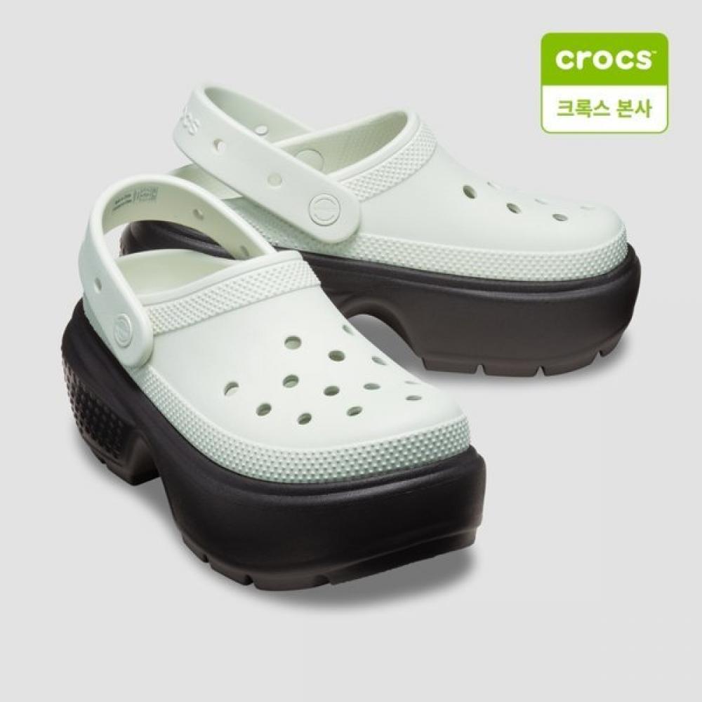 

Crocs Galleria Crocs Headquarters Stomp Clog 209347 1hr 1HR linen black/M7W9