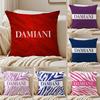 Italian Gorgeous DDamiani Cushion Cover Pillowcase Ultra Soft Skin Friendly Fabric Cloud Like Comfort  Concealed Zipper