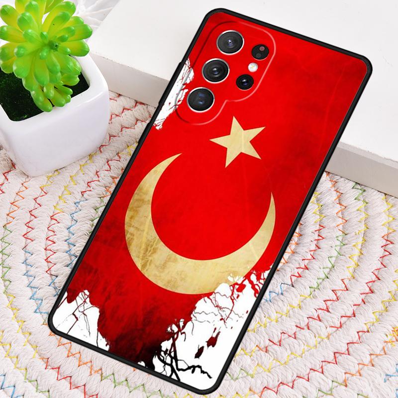 Republic Turkey Flag Ankara Phone Case For Samsung Galaxy note 10 pro S26 S25 S24 S23 S22 Ultra Plus S21 FE S20 Shockproof Cover