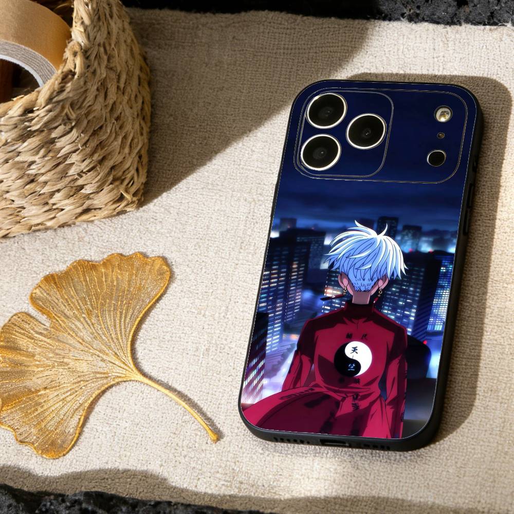 

T-Tokyo R-Revengers Lover Essential Phone Case For iPhone 17, 16,15,14,13,12,11 X XR Plus,Others Soft Black Cover iPhone13