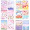 INS Spiral Notebook Oil Painting Notepad Portable Coil Book School Office Supplies