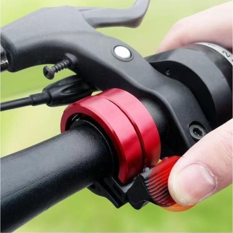 1Pcs Aluminum Alloy Invisible High-Pitched Bicycle Bell High-Quality Sound Suitable For Mountain Bikes And Road Bikes