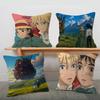 H-Howls-Moving-CastleS Lucky Dragon pillow cover sofa cushion cover home room decoration children gift