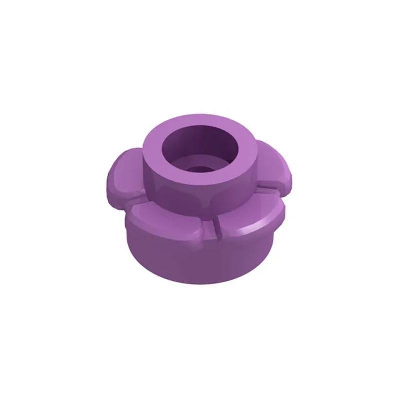 Non-Toxic 50Pcs Moc Parts 24866 Plate Round 1 X 1 With 5 Petals Compatible Bricks Diy Assmble Building Blocks Puzzle Toy Gif Particle Kid