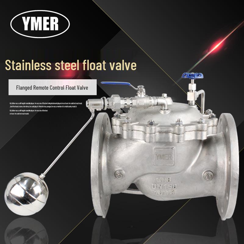 Stainless Steel Remote Control Float Valve for Automatic Pool and Water Tank Refill