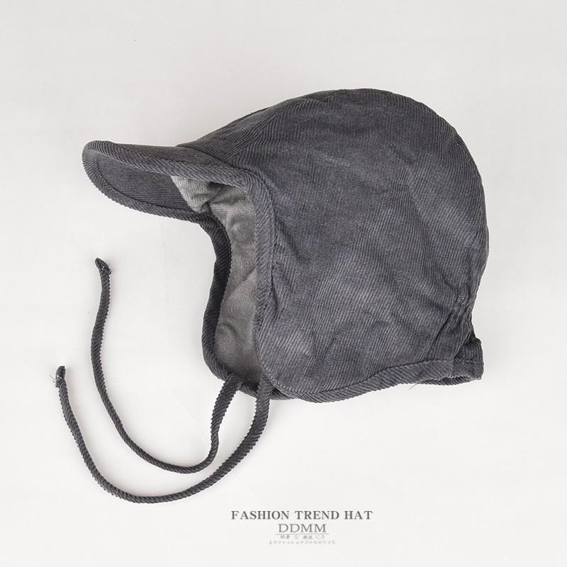 Pilotní čepice Thunderbolt Pánská Zimní Hřejivá Zesílená Ochranou Uší Dámská Kšiltovka Káčátko Motorkářská Čepice Manšestrová Lyžařská