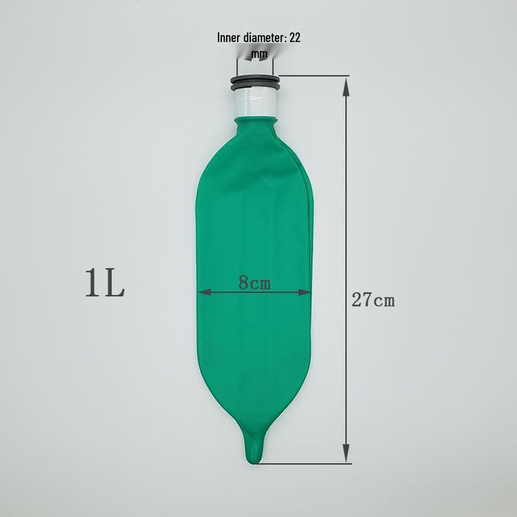 

Non-Latex Anesthesia Machine Breathing Bellows Simulated Lung Bag 1L Bag зелёный