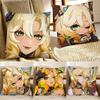 1pc Anime Game Genshin Impact Xilonen Pillow Case Fashion Square Pillowcase Bedroom Sofa Room Ins Decoration Leisure