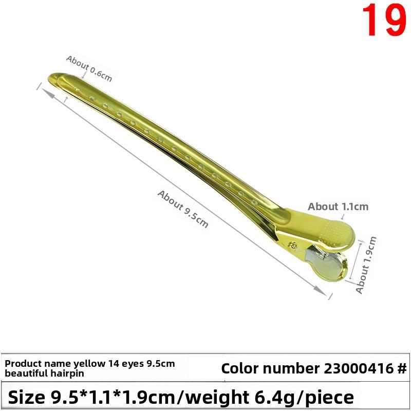 Metal Duckbill Clips for Styling and Hair Care Hand-pushed Corrugated Hair Clipsand Hair Root Voluminous Positioning Clips