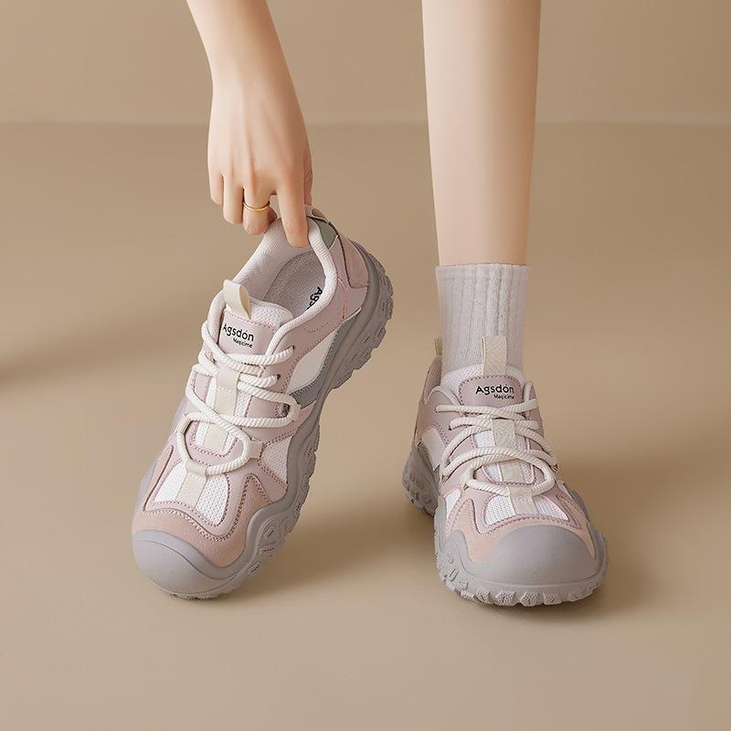 Hiking shoes women's outdoor new winter hiking casual sports shoes lightweight ugly cute dad shoes