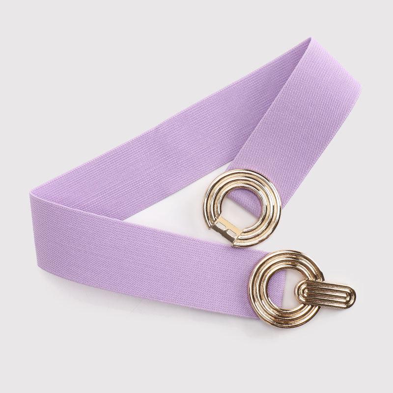 Women's Casual Elastic Waistband Decorative Fashion Belt