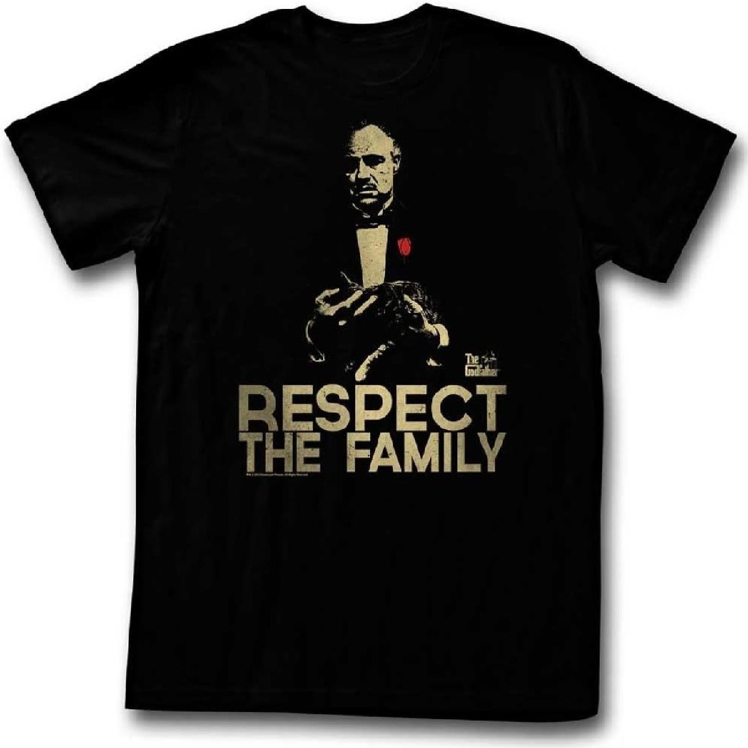 A&E Designs Футболка Крестный отец Уважайте Семью S