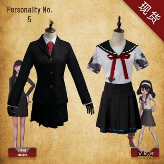 Danganronpa V3 Akamatsu Kaede Cosplay Schuluniform