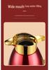 Wedding Dowry Red Insulated Thermos Flask Set - Pair of 304 Stainless Steel Kettles with Cups
