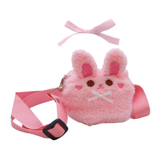 Dekorace pro panenku pro La Bubu Mašličková crossbody taška a sada sponek do vlasů Roztomilé doplňky pro úpravu vlasů panenky