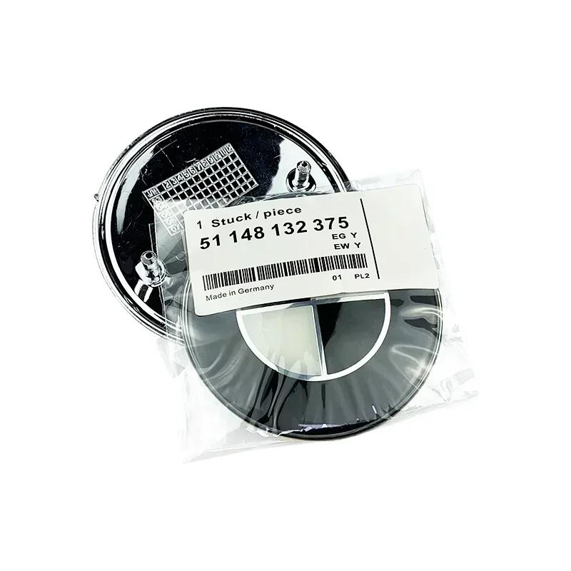 Für BMW Heiß 2025 45/74/82mm Auto Frontklappen-Emblem für E30 E38 E39 E46 E60 E61 X1 X3 X4 X5 X6 E70 X5 Heckklappen-Abzeichen Lenkrad