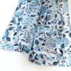 Used [New] Cath Kidston Long Scarf (UV Cut) Floral Pattern (Blue) Ladies Long Scarf Stole Approx. 150cm 001725-0001-01