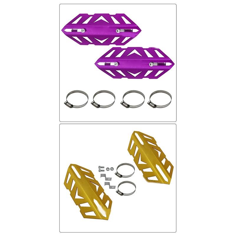 Motosiklet Çatal Muhafızları, 2 Adet Motosiklet Ön Çatal Amortisör Kapağı Alüminyum