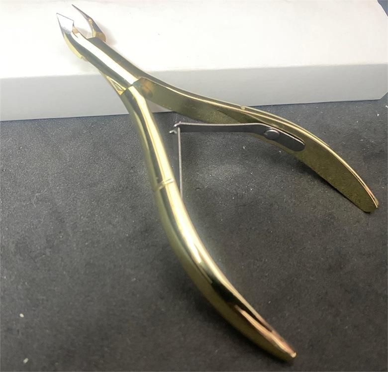 Round Cuticle Nipper Nail Manicure Scissors Cuticle Clippers Trimmer Dead Skin Remover Pedicure Stainless Steel Cutters Plier