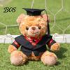 Luxury Gift Packaging Bear Personalized Graduation Gifts 2026 for Her, Cute Teddy with Embroidered Gown Award And Cap, Soft Plush Mascot College High