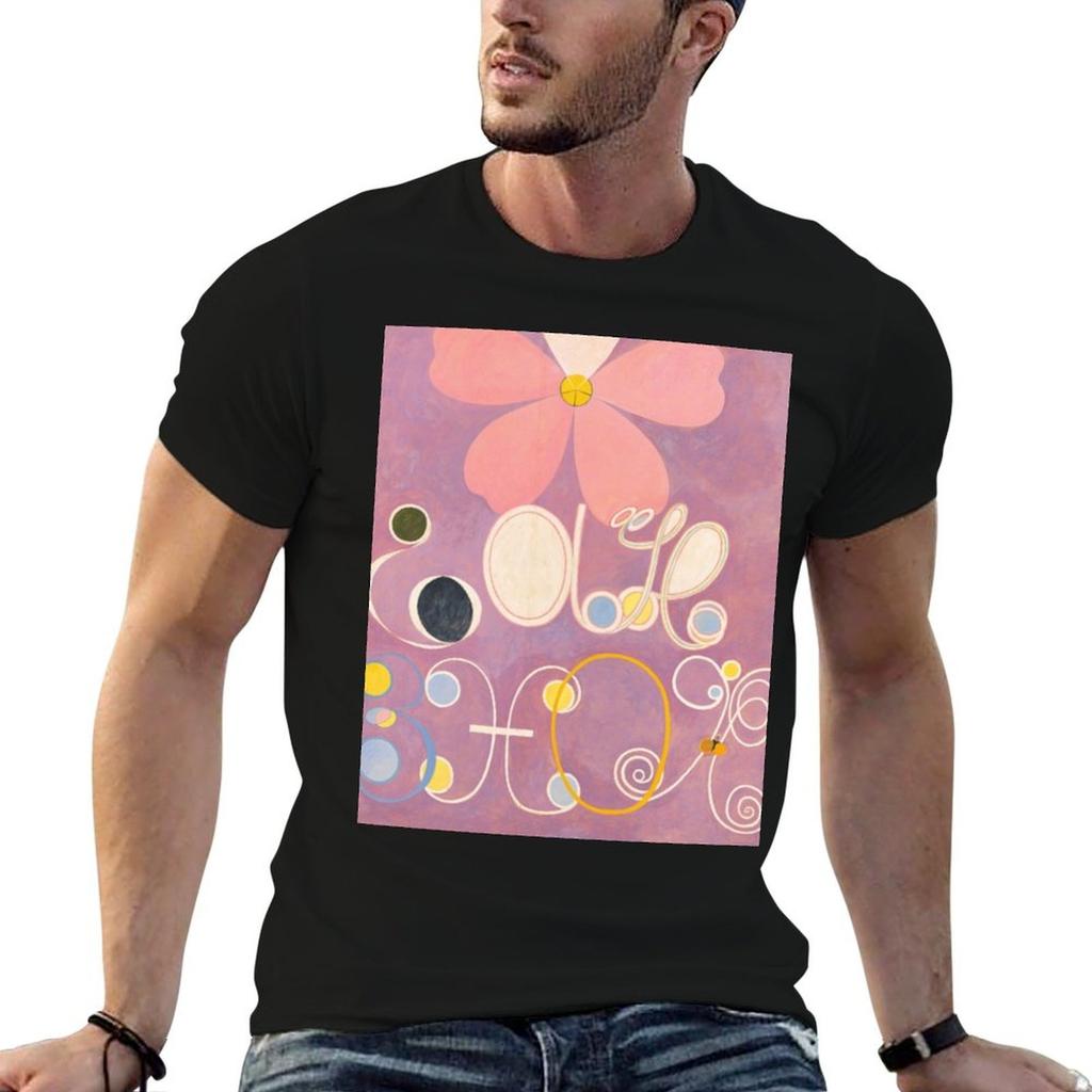 Hilma Af Klint The Ten Largest No6 Adulthood Group Iv Tshirt Large Size Short Sleeve Tshirt