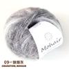 Gradient Mohair Soft Cotton Yarn For DIY Crochet Hand Knitting Yarn Segment Dyed Wool Yarn For Baby Sweater Hat Scarf