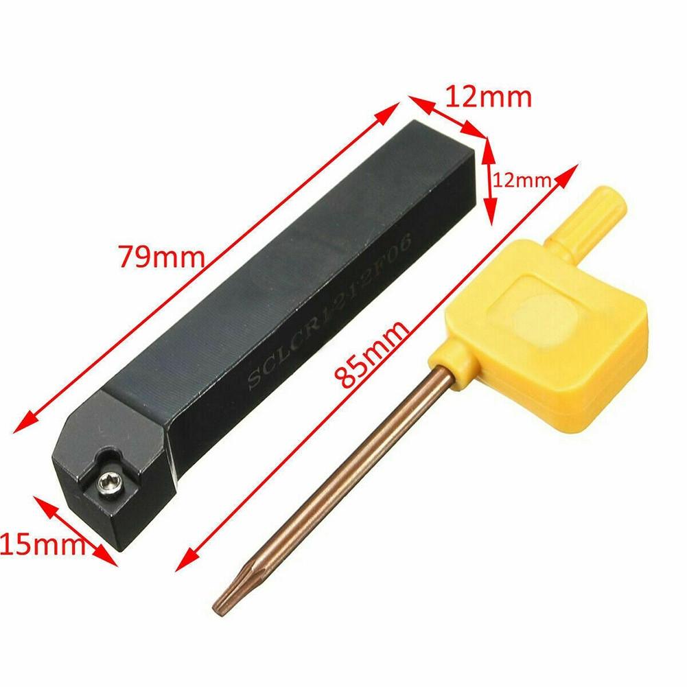 Versatile Tool Holder Set with CCMT060204HM VP15TF Inserts for Lathe Turning