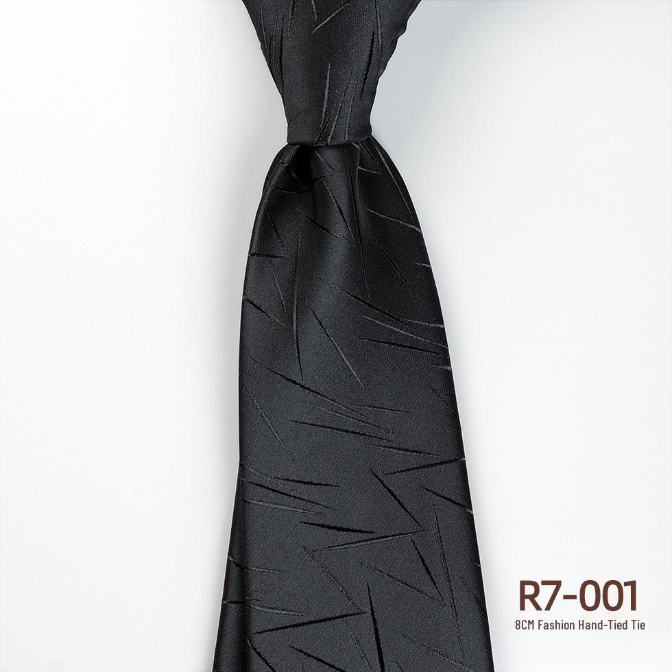 Versatile Retro Striped Tie for Men - Hand-Knotted British Korean Style In Brown, Green, and Blue for Business and Formal Wear.