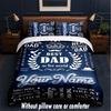 Other Similar Designs Theme Custom Text Or Name 3Pcs Bedding Set,1 Flat Sheet & 2 Pillowcases Personalized Home Bedding