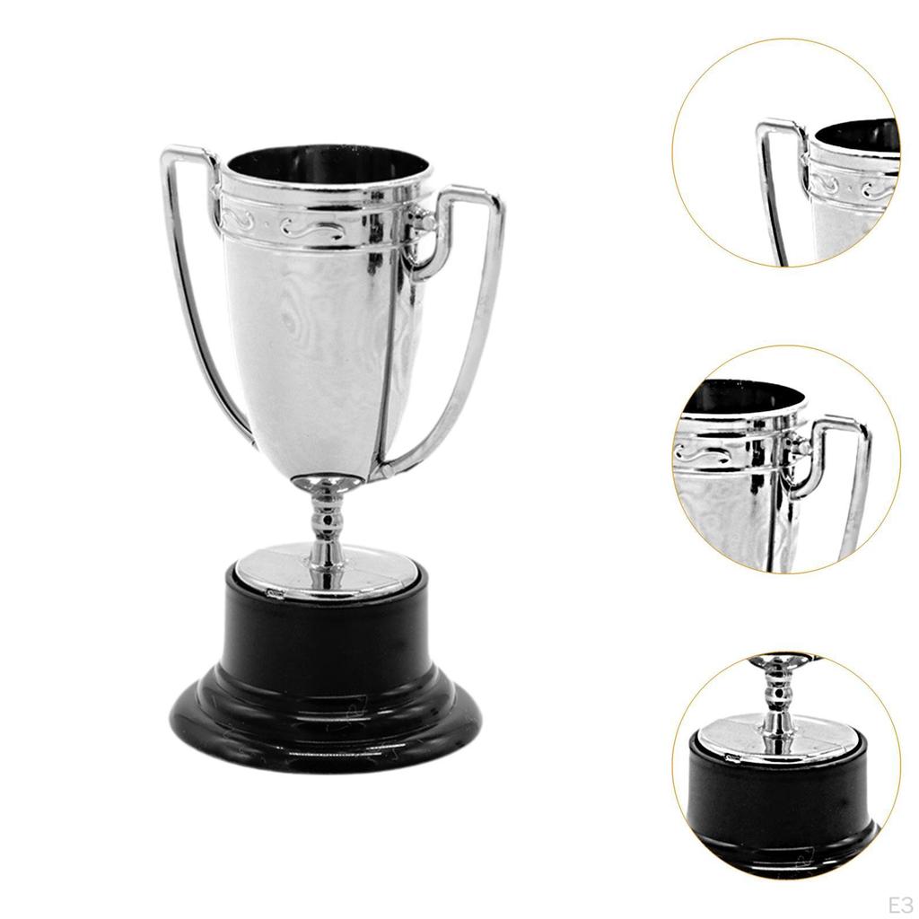 10 Mini Trophies for Adults And Children, Portable, Gifts Awards