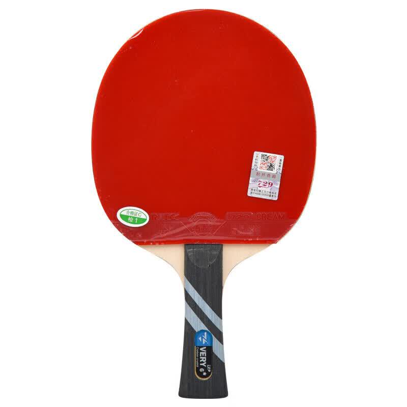 729 6-Star Carbon Table Tennis Racket