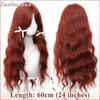 22 Zoll Seeblaue Farbe Synthetische Perücken Mittelscheitel Lang Natürlich Welliges Haar Perücke Für Frauen Cosplay Drag Queen Party Hitzebeständig
