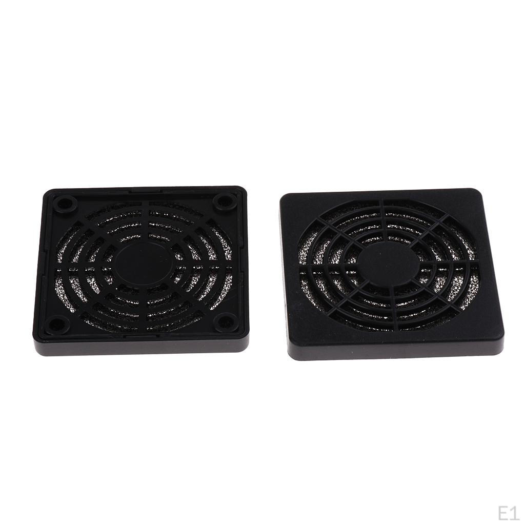 10 Pcs Dustproof Mesh Dust Filter Guard For 60mm PC Computer Case Fan